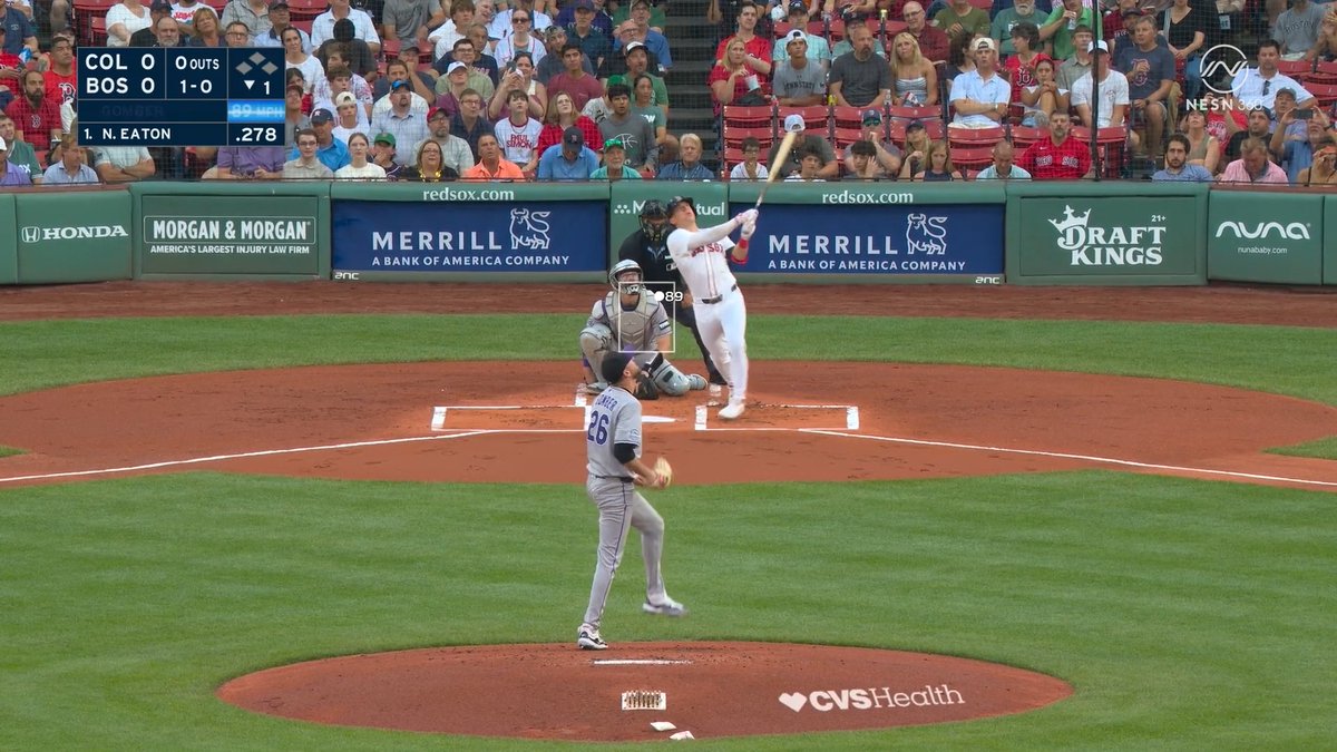 You don't see this often 😳 Nate Eaton with a ladder shot during #MonsterWeek 🧌