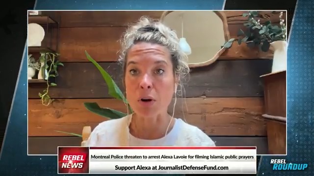 Police threaten Rebel reporter for recording Islamic prayer outside Montreal church Rebel News reporter Alexandra Lavoie was threatened with arrest by Montreal police this weekend. Her alleged crime? Recording a group holding Islamic prayers as part of an anti-Israel demonstration outside of the city's iconic Notre-Dame Basilica. Somehow, police deemed Alexa as the issue in this incident as they attempted to tell her what is — and is not — a news story in the matter of public interest. Alexa joined hosts Sheila Gunn Reid and David Menzies on Monday's Rebel Roundup livestream, where she discussed this latest blunder by the Montreal police. “We didn't go and follow the protest; we just wanted to capture that prayer,” Alexa explained, noting the incident was newsworthy because of the Quebec government considering a ban on public prayers. While some protesters had no issue with the filming, others began to get aggressive with the Rebel reporter. That's when police got involved, accusing Alexa of disrupting prayers. “A lot of people want to know what is going on with those public prayers because there is no media who dare to come and record what is happening,” she explained. “This is targeted harassment of the journalists who are trying to show the world what's happening,” Sheila remarked, highlighting how this incident is just the latest in the hostile crowd's efforts to intimidate Rebel reporters. Montreal police, Alexa speculated, are concerned with being labelled racist or Islamophobic by the protesters following a ruling in a class-action lawsuit. “This is an example of Islamist exceptionalism,” David said of the protesters' decision to hold prayers in front of the historic Montreal church. “They are pushing the envelope. They are saying we dare you to shut us down.” Would such actions be permitted outside of a Montreal mosque, David wondered. “(Police) wouldn't be in protection mode, they'd be in whack 'em and stack 'em mode if any of the Islamists were to object.” Demonstrations by Islamists outside of Jewish or Christian places of worship, however, are no issue Alexa said, calling it “a huge double standard.” Referring to remarks about an upcoming mayoral race in Montreal, Alexa noted an officer suggested the police's inaction could be linked to decisions from city hall. But with all of the candidates holding left-wing views, she has doubts anything will change. The mainstream media might have backed down from covering the demonstrations after facing aggressive behaviour, “but we will not back down, because it's important to show the truth” Alexa said.