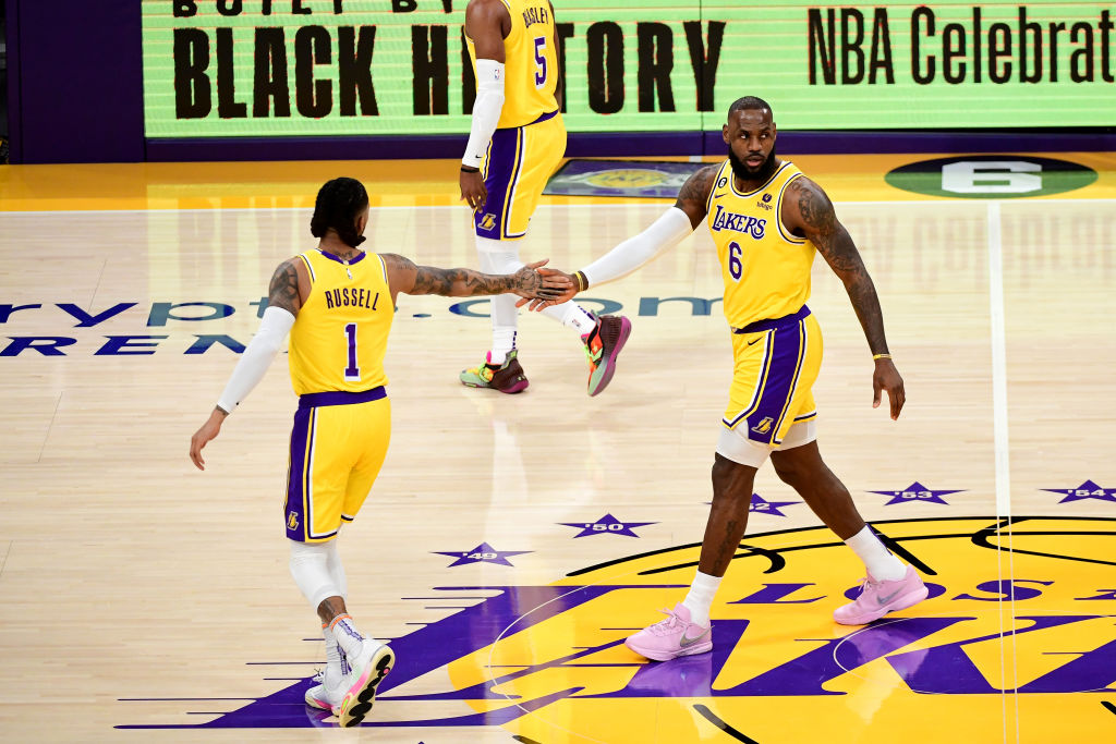 I remember this game like it was yesterday Anthony Davis: 28 PTS / 10 REB / 5 AST LeBron James: 21 PTS / 6 REB / 6 AST D'Angelo Russell: 21 PTS / 7 AST