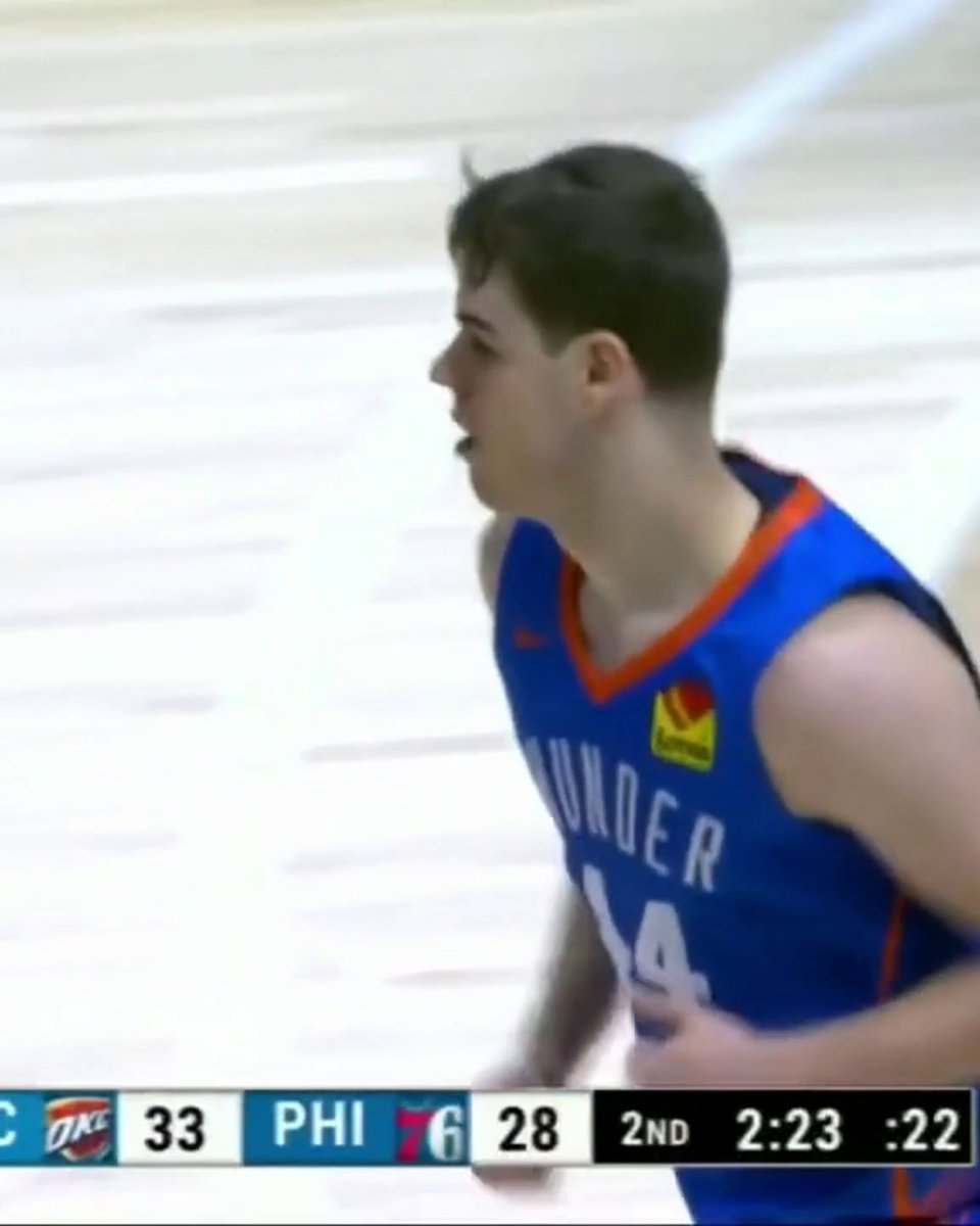 Nikola Topic doing it all in summer league ⚡ OKC's got another one 👀
