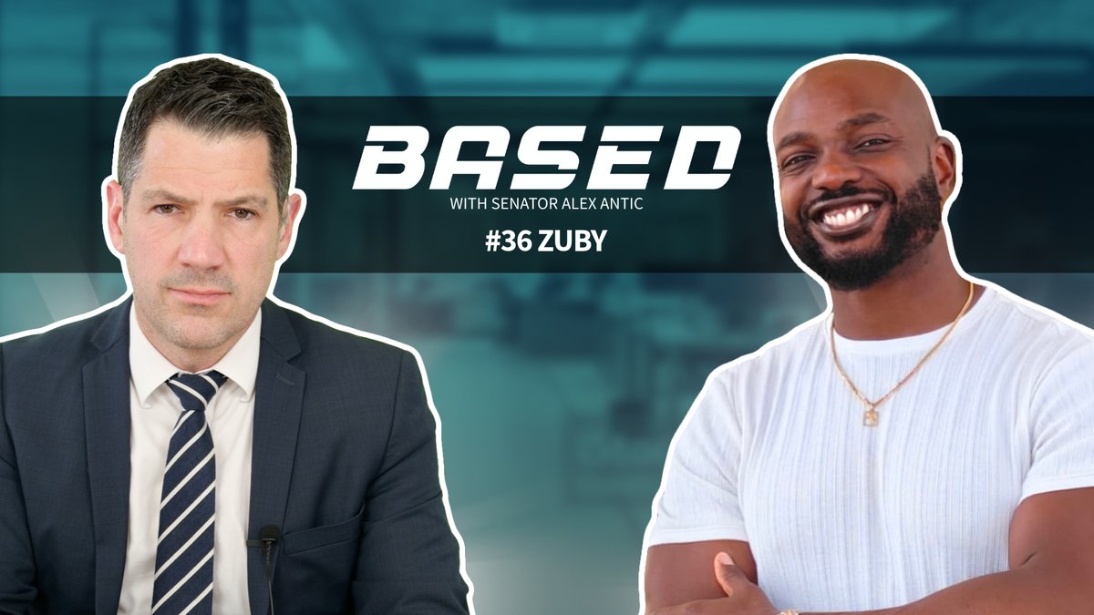 Based with Senator Alex Antic – Episode 36 – Zuby Zuby ZUBY: is a rapper, author, podcast host, fitness expert, and all-round creative entrepreneur. He hosts the weekly Real Talk with Zuby podcast and has over two million followers on social media. Zuby's music is notably energetic and inspirational, but he has also become well known for his outspoken yet constructive stance against political correctness. On this episode of BASED, Senator Antic and Zuby discuss artists speaking out, the left achieving peak woke, conspiracy theories that turned out to be true, and the future of conservatism.