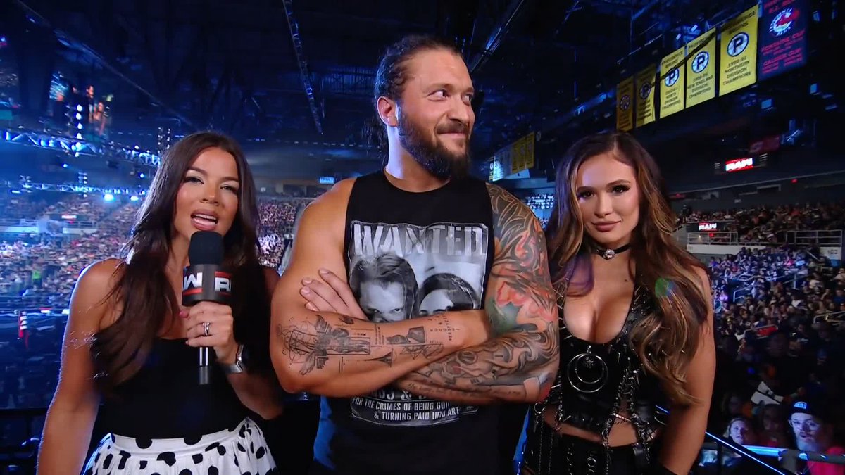 PROVIDENCE loves them some Karrion Kross! 🗣️ #WeWantKross