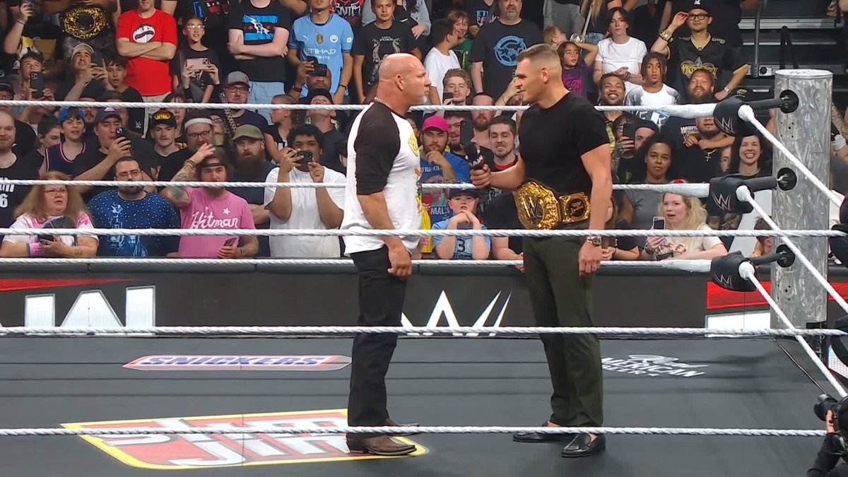 Goosebumps for GOLDBERG! 😤