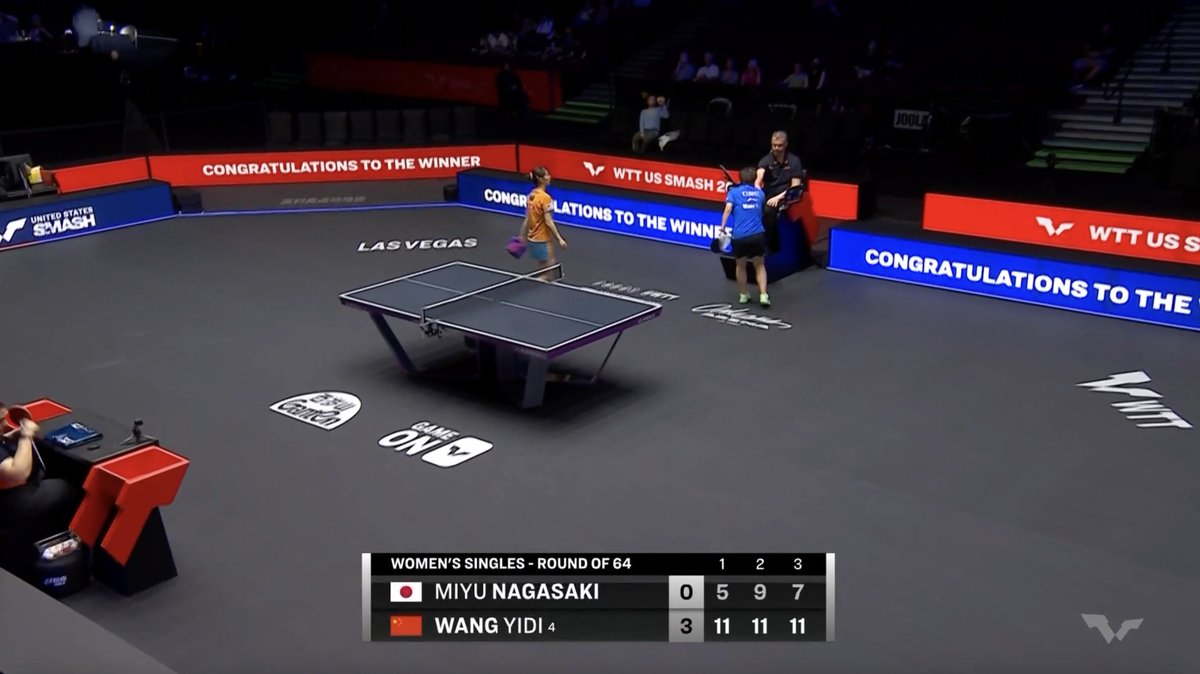 長﨑美柚 世界4位・王芸迪にストレート負け #USスマッシュ 2025🇺🇸 ■女子シングルス1回戦 🇯🇵#長﨑美柚 0-3 王芸迪🇨🇳 5-11/9-11/7-11 試合結果・トーナメント表👉 #卓球 #テレ東