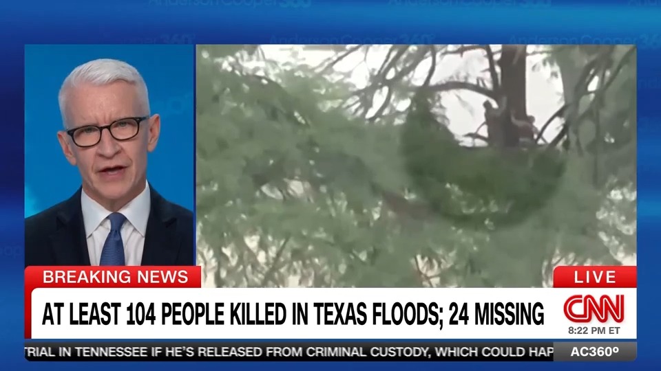 "Devyn's story is a miracle, and we truly believe it was the hand of God": Travis Reynolds on how his niece was rescued in Texas after being carried away in floodwaters for nearly 20 miles, and clinging to a tree branch screaming for hours.