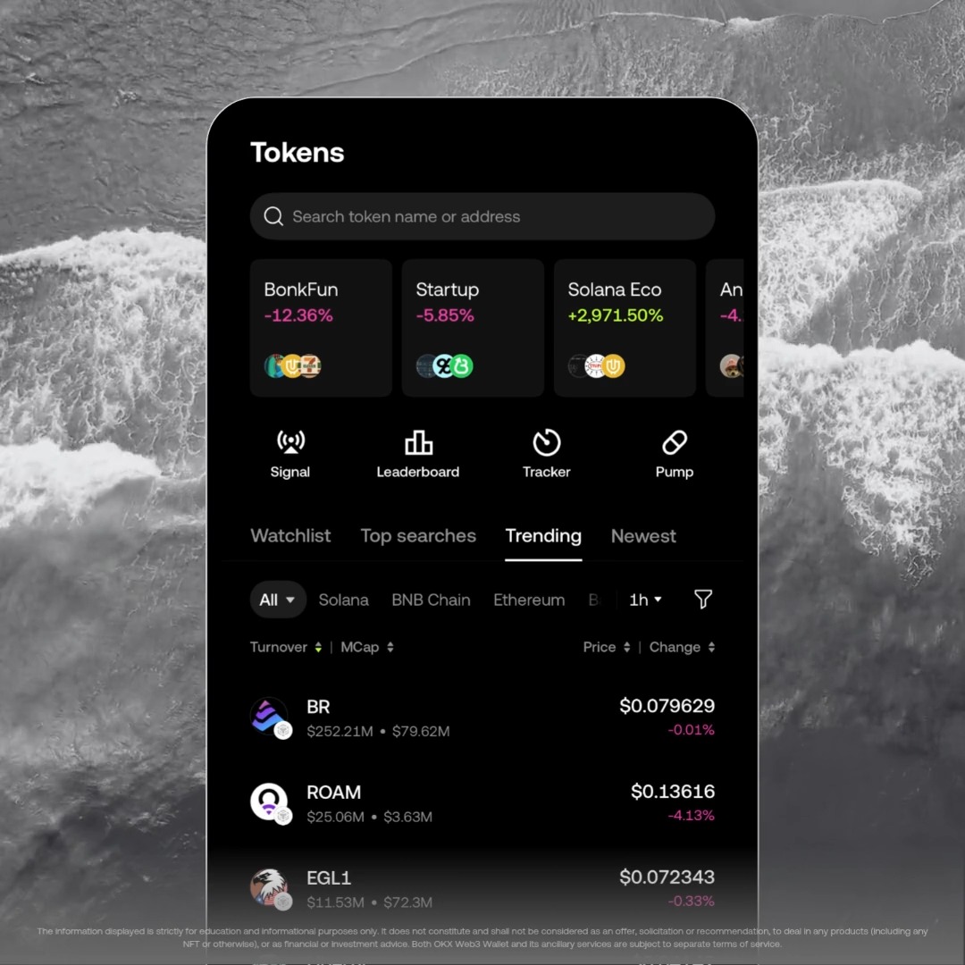 Millions of tokens ✅ Prices from 500+ DEXs ✅ Advanced DYOR tools ✅ All in one #Wallet
