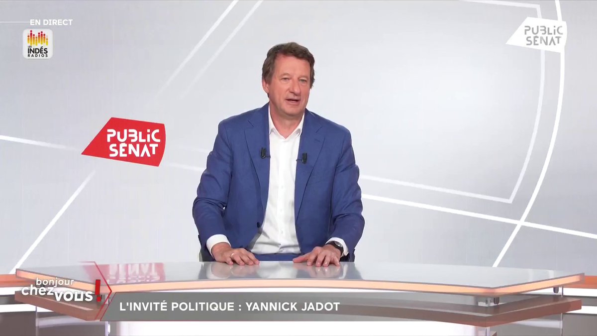 Municipales à Paris : “Il faut être clair [l’union à gauche] ne peut pas se faire avec madame Chikirou”, considère Yannick Jadot qui ne pense pas que les insoumis puissent gagner des arrondissements. #BonjourChezVous