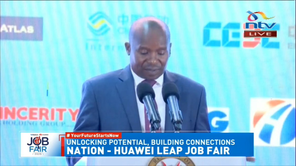DP Kindiki: Among the number of unemployed people we have, over 60% are youth. Many having no professional or vocational skills. This is what drives young people into crime and drugs, hopelessness and despair. #LEAPJobFair2025