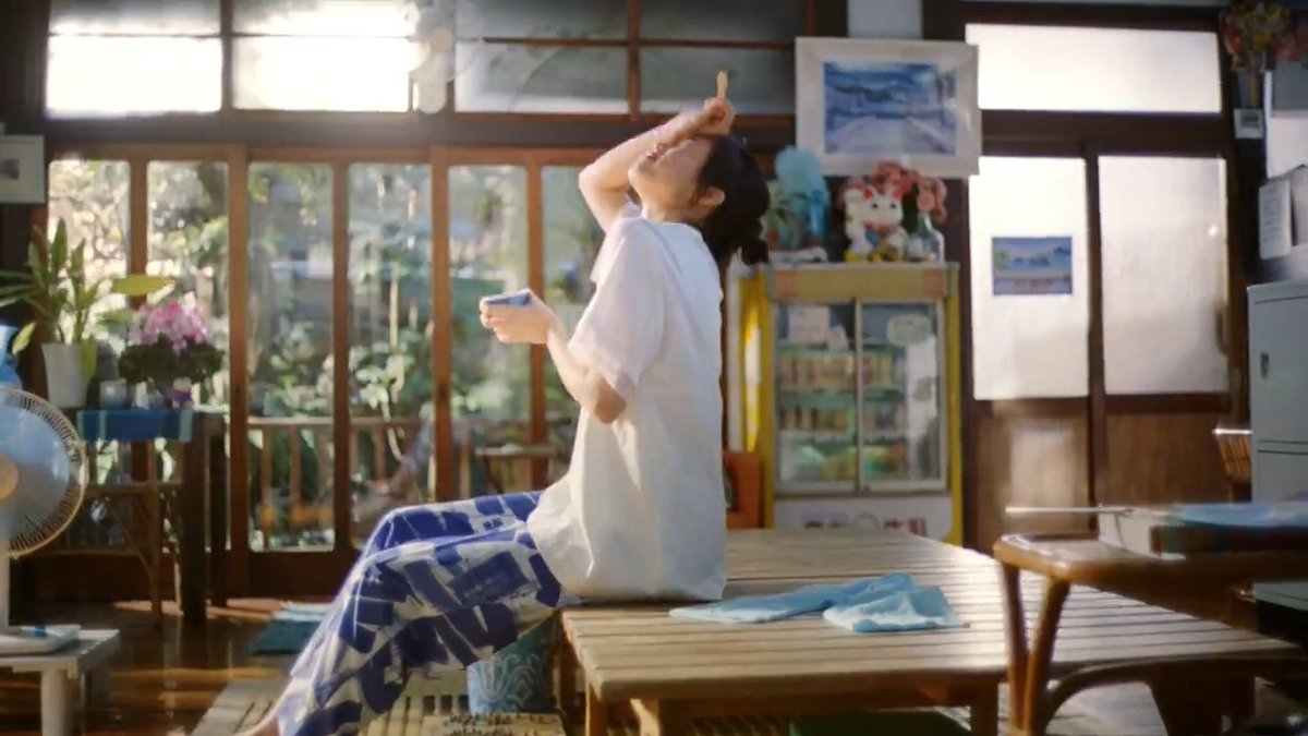 MOWのCM銭湯篇♨️監督しました。 出演は河合優実さんです