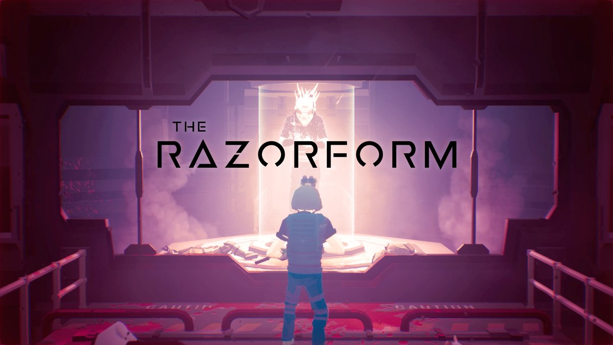 Announce trailer for my new solo game project: THE RAZORFORM Action adventure combining shooting + hack and slack + unique camera system. Cryptic sci-fi tech thriller. Developed with passion. Wishlist now on Steam! 🎮 #indiedev #indiegame