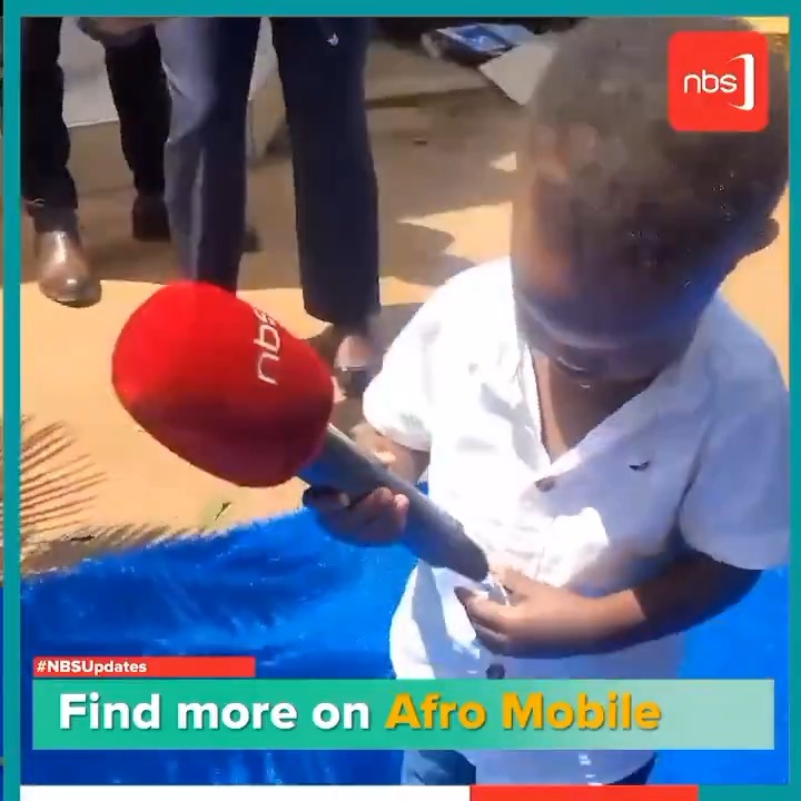 VIDEO: A 2-year-old boy takes on the NBS Television mic at the ongoing PFF National Convention. 🎥: Jamila M. Nuwaha #NBSUpdates