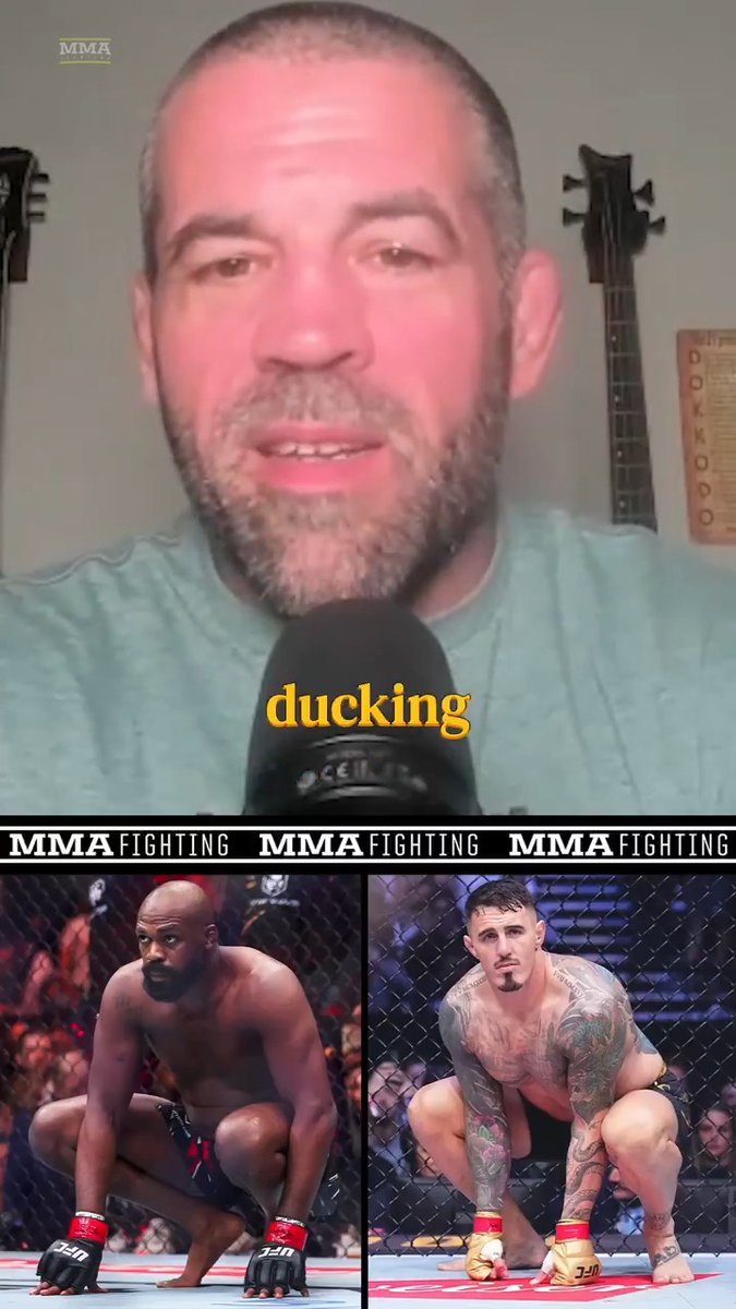 Matt Brown reacts to Jon Jones potentially returning from retirement after Tom Aspinall has already booked a fight: "Jon, you are a bad mothef*cker. But this looks like ducking." (🎥 Damon Martin)
