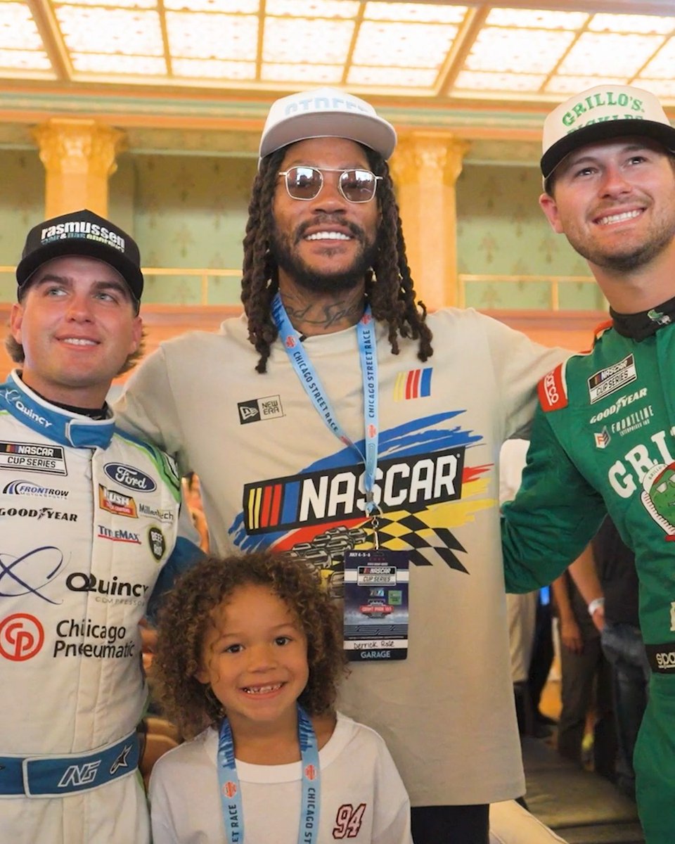 Too big, too strong, too fast, too good. 🌹 DZY | NASCAR Chicago Street Race
