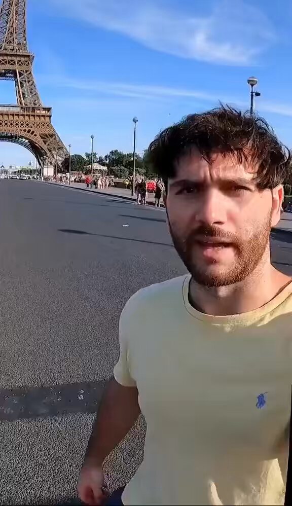 Un turista llega a París 🇫🇷 y queda impactado por el estado actual de la ciudad. “Escuché que era malo, pero no así”.