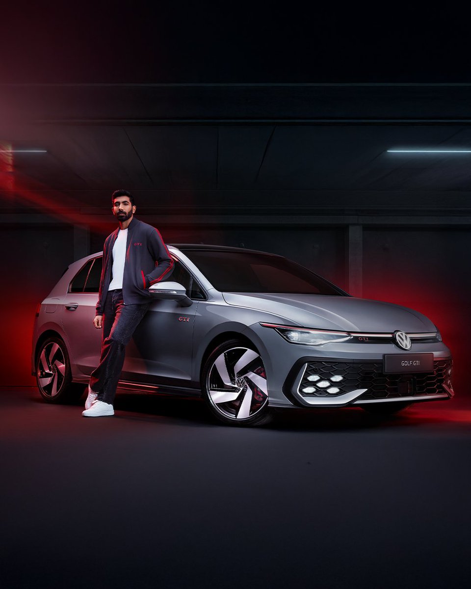A machine forged in precision, and an athlete sculpted by control. Enough Said. Jasprit Bumrah #GolfGTIxJaspritBumrah #VolkswagenGTI #GolfGTI #GTI #EnoughSaid #VolkswagenIndia #Volkswagen