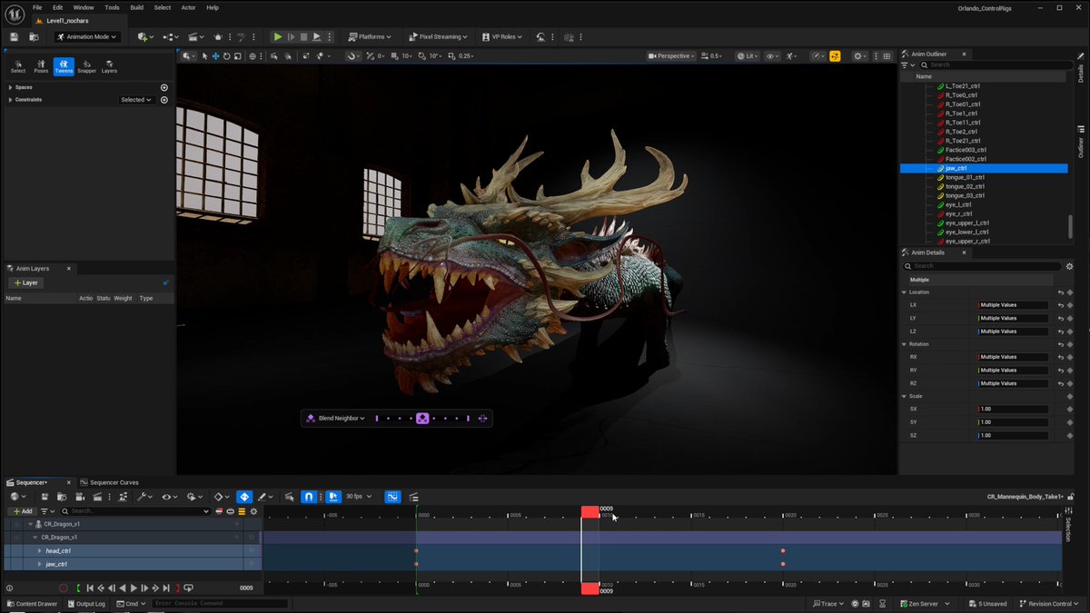🐲Tween Tools 2.0🐲 Our Tween Tools have been given a new look/style and usability pass in Unreal Engine 5.6: 🟢Hotkeys for driving slider indirectly, toggling slider type, toggling overshoot mode. 🟢Works on selected control or selected keys 🟢New Time Offset slider 🟢Tween Tools 2.0 Download UE today to check it out: