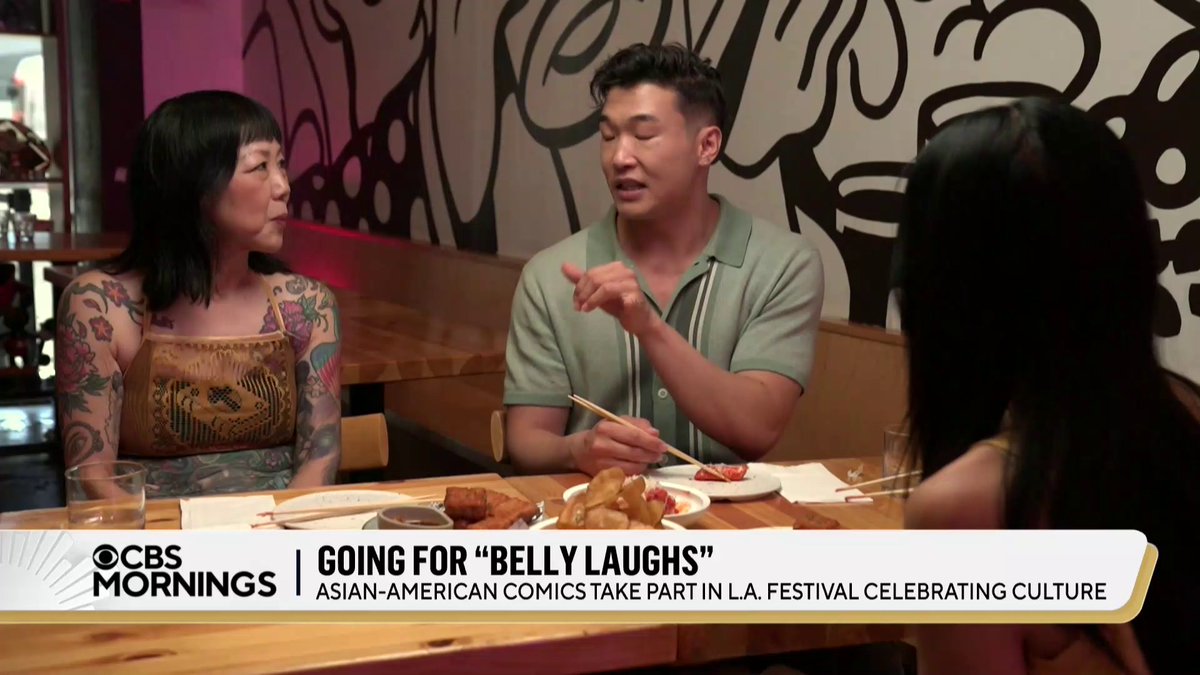 Belly Laughs — a Los Angeles festival celebrating Asian culture — is blending comedy and food. Comedians Margaret Cho and Joel Kim Booster told lisaling about finding their voices in comedy and selling out venues: “I’m, like, deeply excited to have that freedom for the first time.”