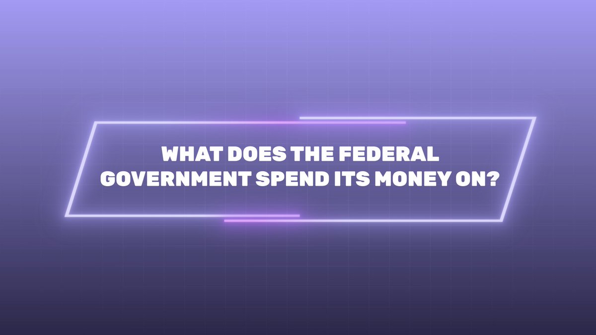 How the federal government spends money has changed.