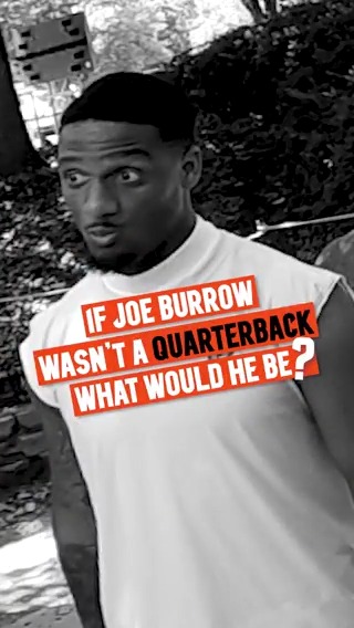 Joe Burrow: quarterback, guru, and apparently financial advisor. #WhoDey
