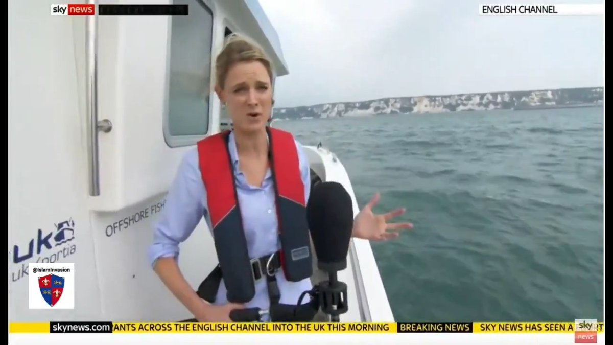 “The fourth migrant boat we’ve seen today”!! Every day this is the scene around UK shores. No one is stopping them, and they are coming for our daughters! The destruction and replacement of UK is escalating, boat by boat!