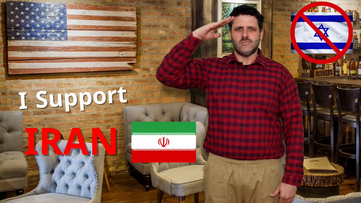 This American Patriot Stands With Iran!