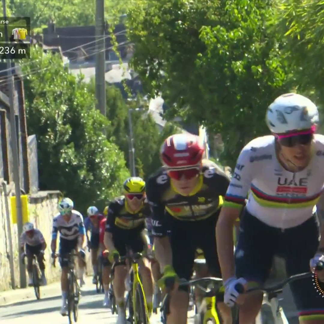 It's Tadej Pogacar vs Jonas Vingegaard at the Tour de France - cycling doesn't get much better than this 😍