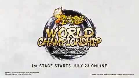 ◤ ̄ ̄ ̄ ̄ ̄ ̄ ̄ ̄ ̄ ̄ ̄ ̄ Who's No.1 in the World? ____________◢ The battle to decide the world's strongest in LEGENDS! DRAGON BALL LEGENDS WORLD CHAMPIONSHIP 2025-2026 will be held! ▼Details: #DBLegendsWCS #DBLegends #DragonBall