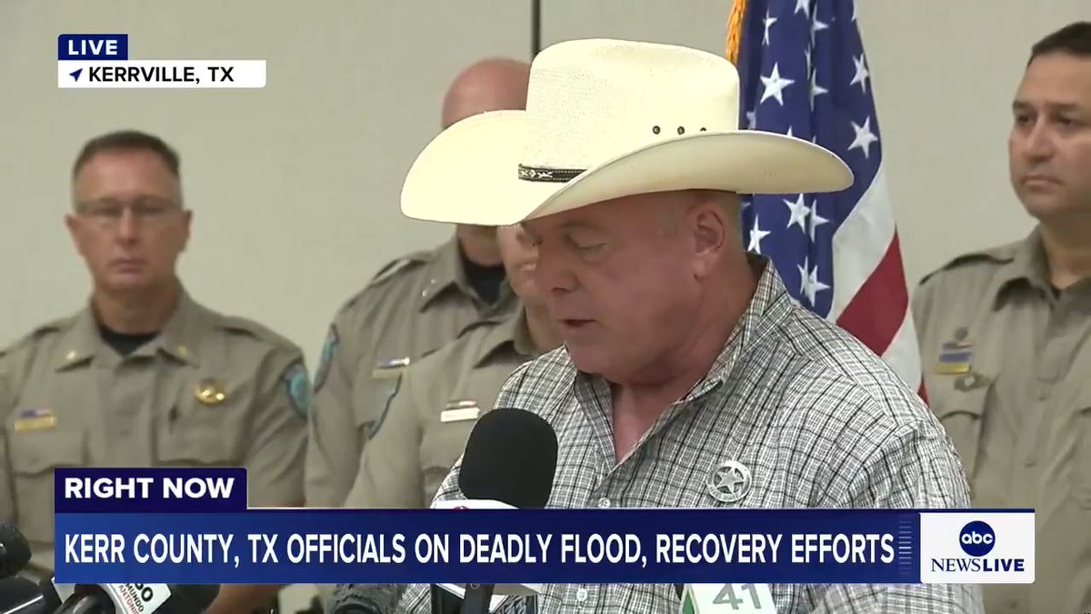 As of Tuesday morning, 87 people, including 30 children, have died in Kerr County from devastating flooding in Texas, officials said. Five campers and one counselor from Camp Mystic are still missing. At least 104 people in total have died in the state.