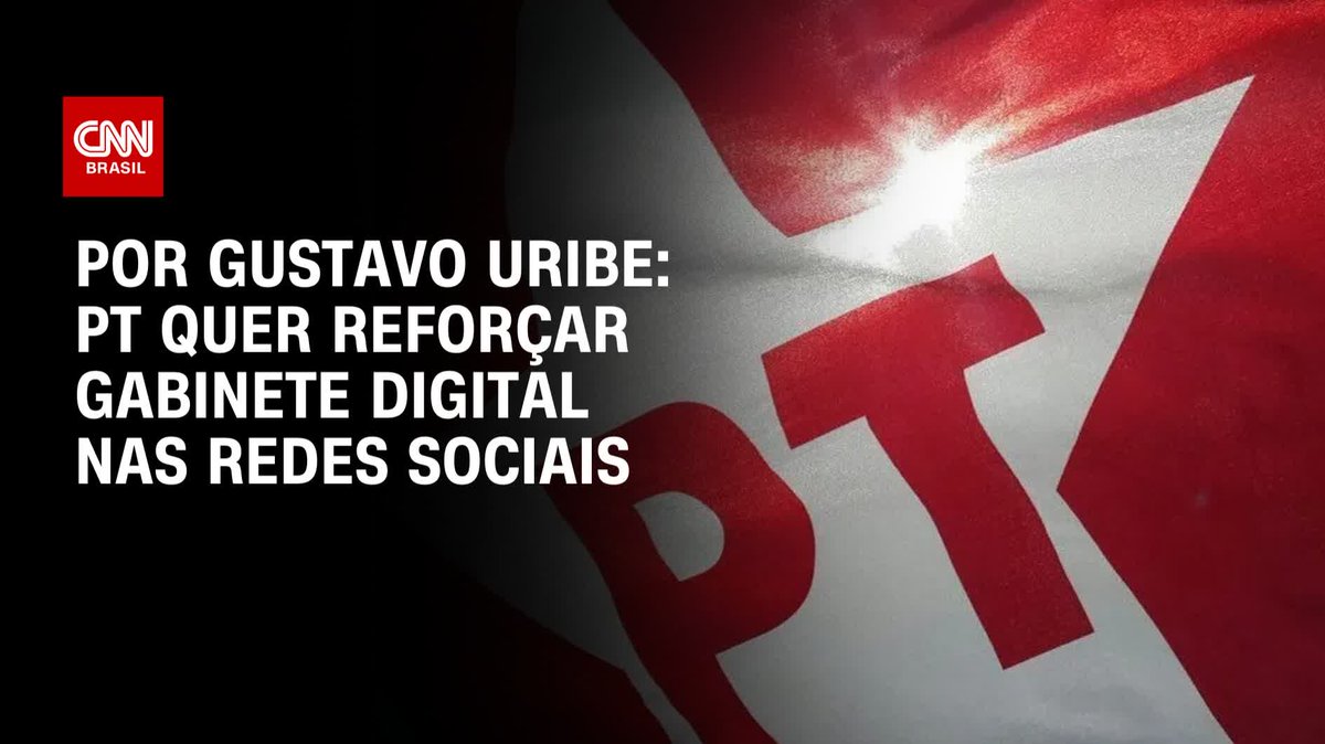 Por Gustavo Uribe: PT quer reforçar gabinete digital nas redes sociais; assista #BastidoresCNN