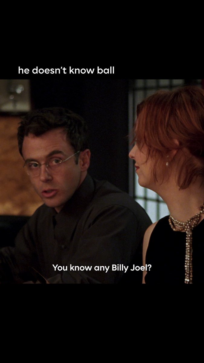 Clearly not a man of the arts. #SexAndTheCity