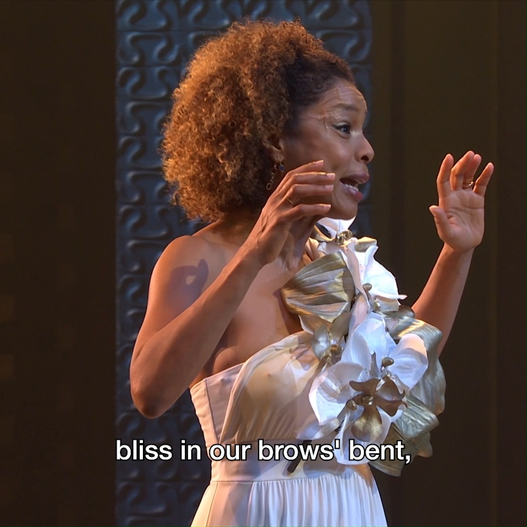'Eternity was in our lips and eyes'💘 Sophie Okonedo and Ralph Fiennes in Antony &amp; Cleopatra (2018).