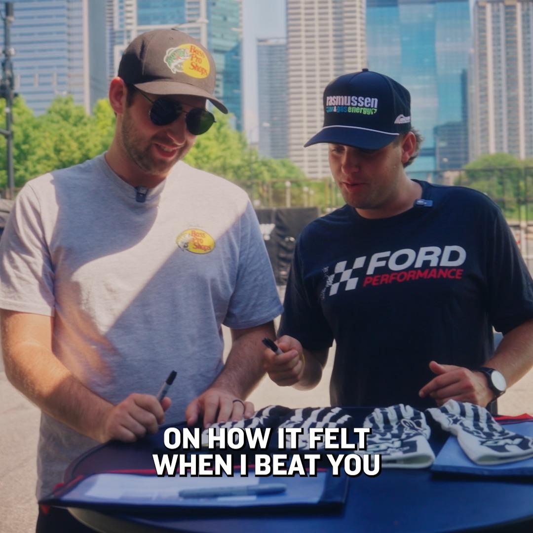 We love a friendly rivalry. 😂 Noah Gragson | Chase Briscoe
