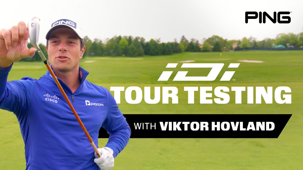 “I was able to hit them really high up in the air and land them really softly. But at the same time, I can hit that low bullet off the tee if I really want to get something extra out of it.” The #iDi serves multiple purposes for Viktor Hovland.