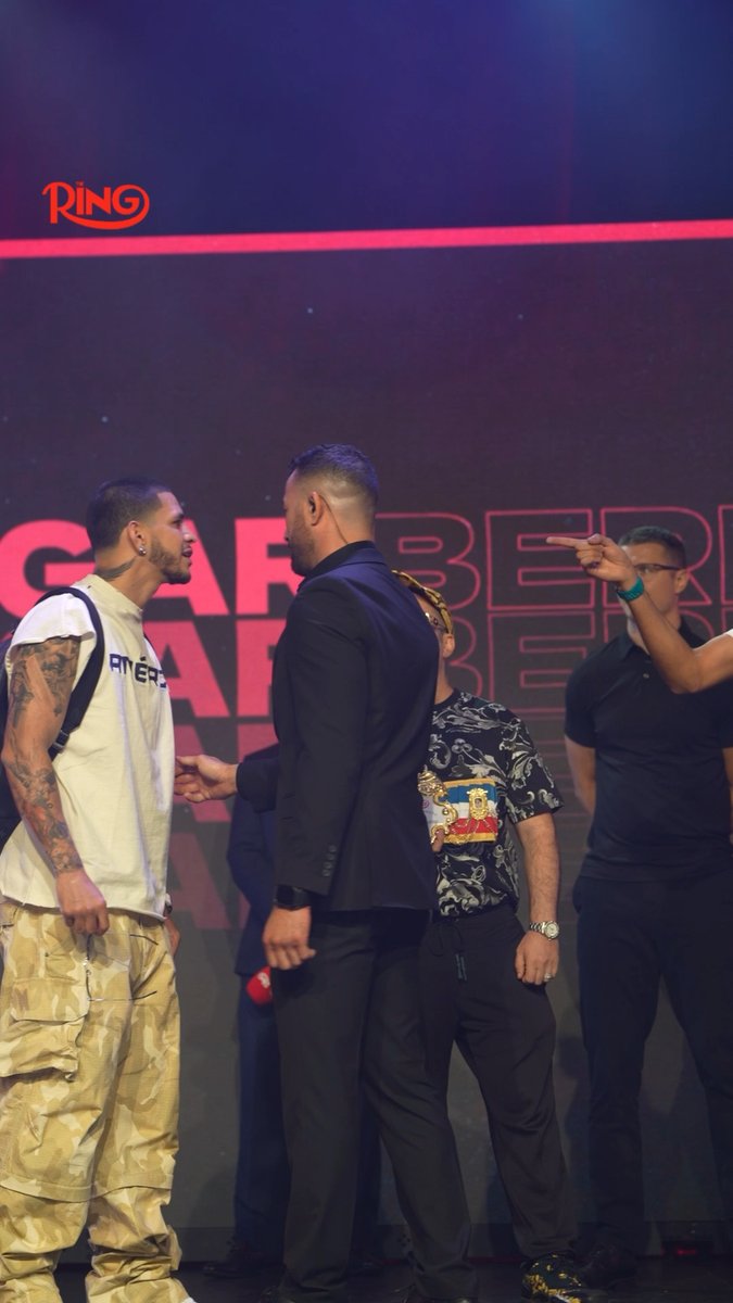 Edgar Berlanga vs Hamzah Sheeraz fiery first face-off of fight week 🔥 Ring III live on DAZN l July 12th in New York 🥊 🎟️ Get your tickets now: