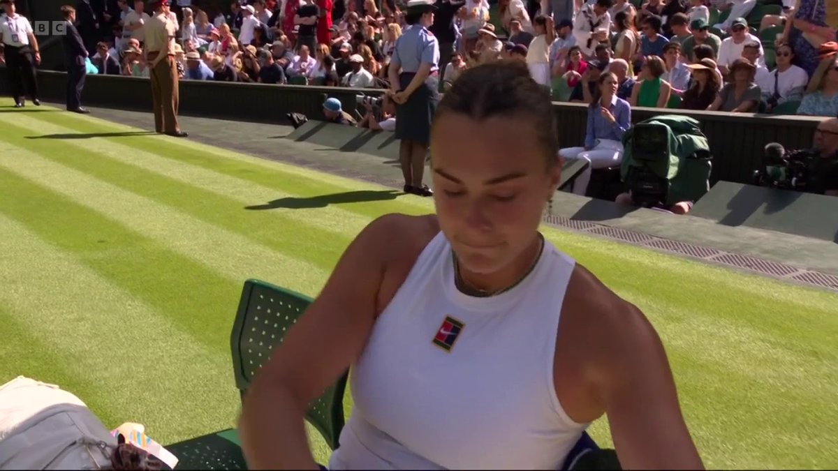 "Vamos!" The moment Carlos Alcaraz made it into his third consecutive Wimbledon semi-final. #Wimbledon