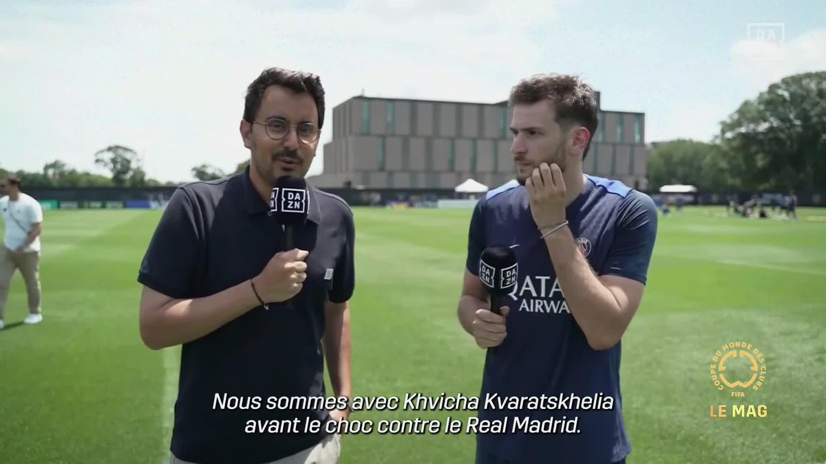 Khvicha Kvaratskhelia ๐ฌ๐ช avant PSG-Real Madrid : ยซ ON EST FATIGUร UN PEUโฆ ๐ ๐๐๐ฆ ๐ข๐ก ๐ ๐๐๐๐จ๐๐ข๐จ๐ฃ ๐โ๐๐๐ฅ๐ฬ๐ก๐๐๐๐ก๐ ! ๐คโค๏ธ๐ On va tout faire pour gagnerโฆ ๐ข๐ก ๐ฉ๐๐จ๐ง ๐๐จ๐ฆ๐ฆ๐ ๐๐ ๐ง๐ฅ๐ข๐ฃ๐๐ฬ๐ ! ยป ๐ฅ DAZN France