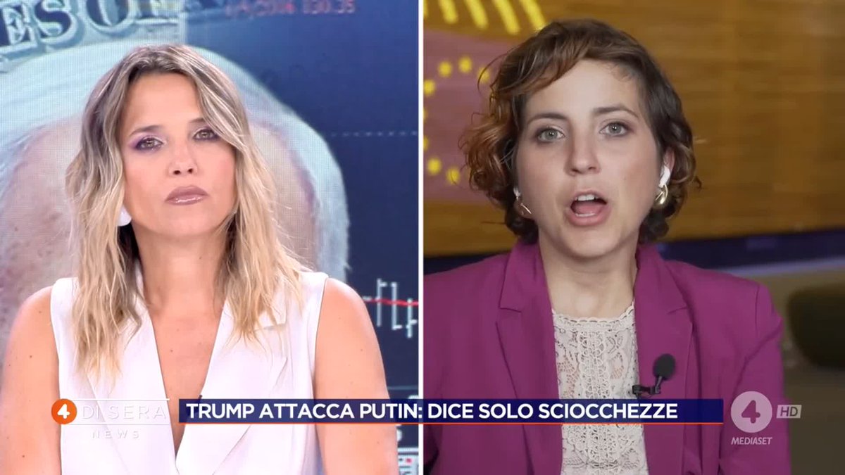 Benedetta Scuderi: "L'Europa deve tornare ad essere forte ed incisiva" Siete d'accordo? #4disera news in diretta su #Rete4 e in streaming su Mediaset Infinity