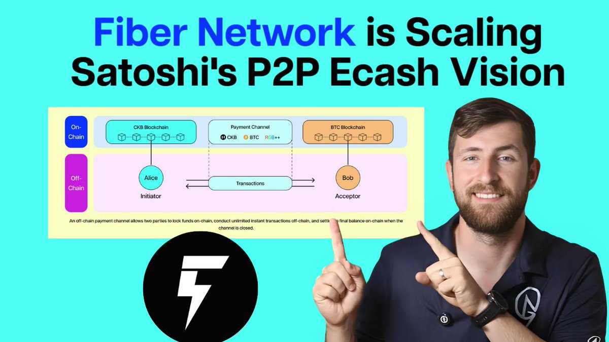 Fiber Network on Nervos: Fiber Brings Lightning-Style Payments to $CKB FiberDevs