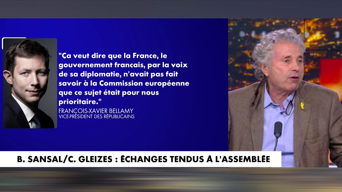 Gilles-William Goldnadel se désole : «Ils n'ont même pas l'esprit d'utiliser l'Europe pour faire libérer Boualem Sansal», dans #HDPros2