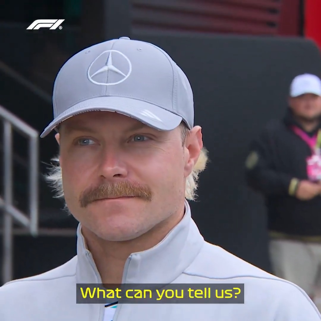 "I miss racing" ๐ฅน "We're working on it" ๐คฉ Things we all like to hear from Valtteri Bottas #F1