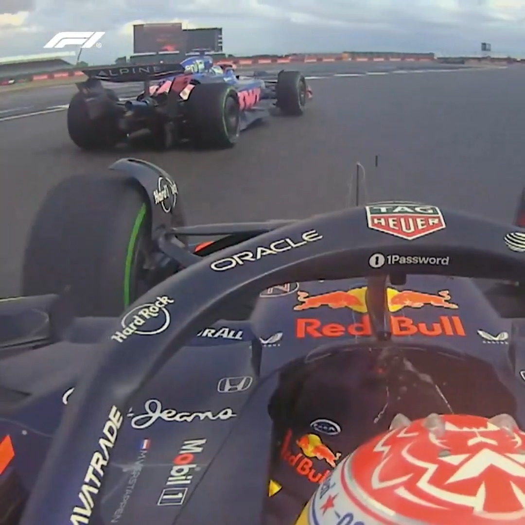 Wait for it... wait for it... now! 😆 It was only a matter of "when" not "if" the reigning world champion would gain this place ⬆️ #F1 #BritishGP