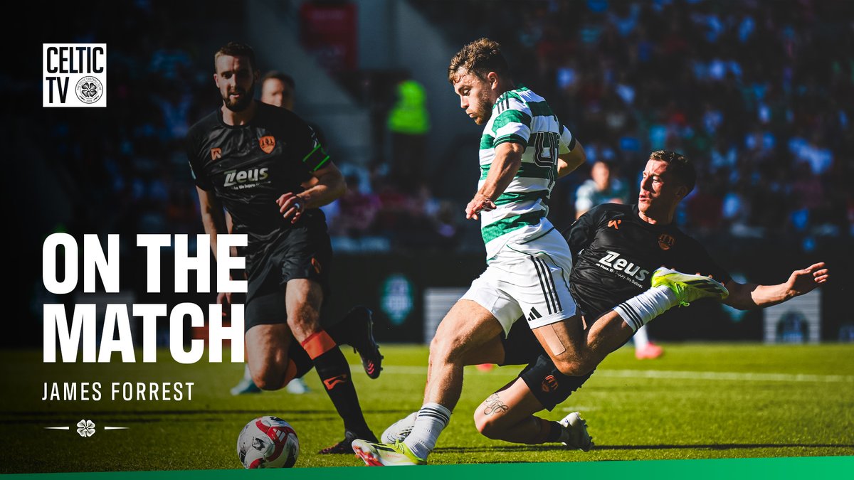 🗣️ “It was good for the boys that played to get 45 minutes in their legs, and it’s another step forward in pre-season." James Forrest gave his reaction after winning the Cork Super Cup against Cork City in the Páirc Uí Chaoimh. #SummerOfCeltic 🇮🇪 | #CorkSuperCup | #CelticFC 🍀