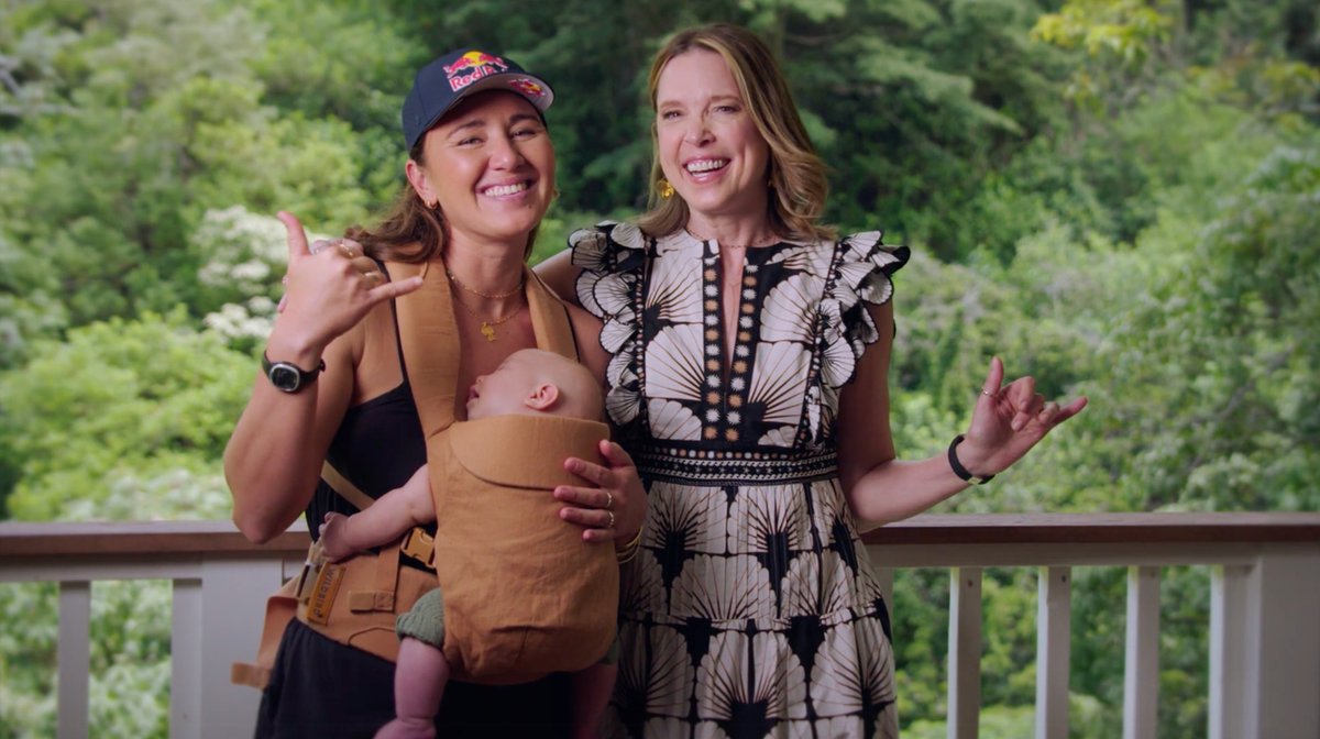"Surfing for me is Hawai'i's sport. It started here with my ancestors." #SC50in50 & Hannah Storm spotlight surfing with Red Bull's Carissa Moore as she discusses her career journey, personal challenges & new chapter as a mom 🌺 Tuesday night | Midnight ET/6p HST | ESPN
