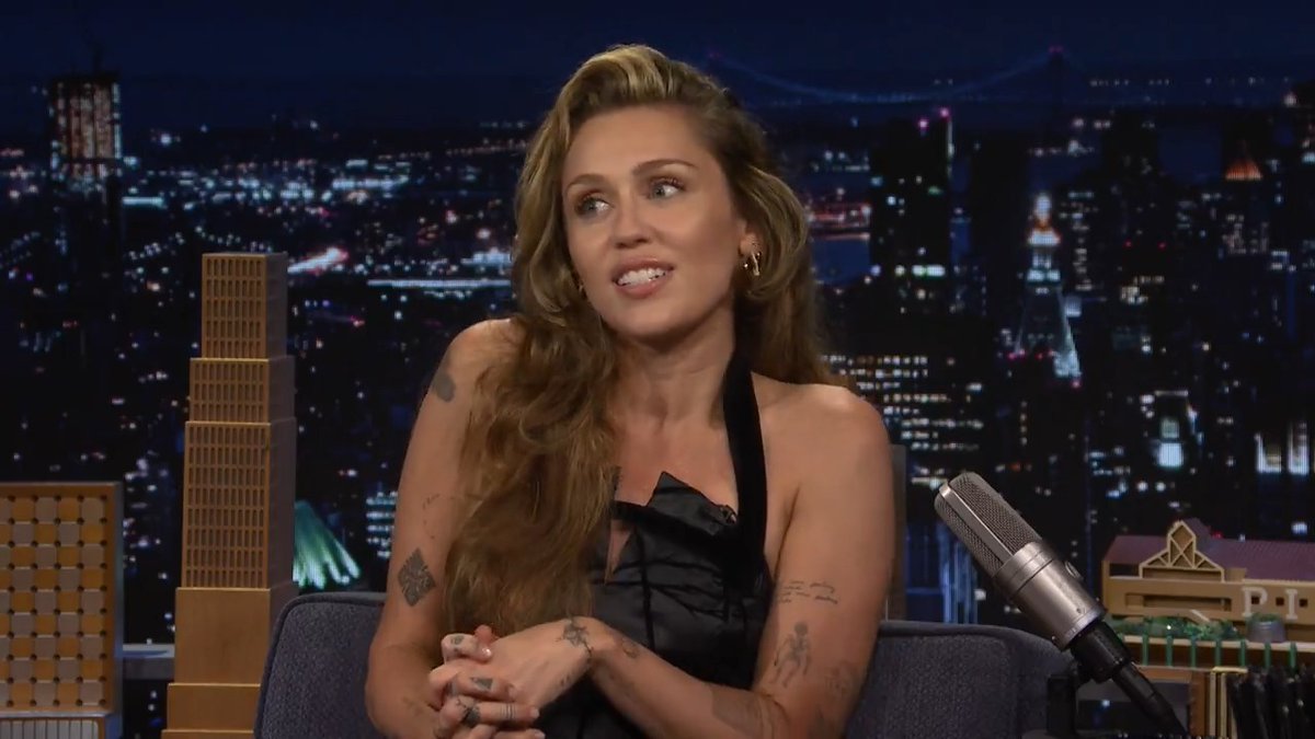 .Miley Cyrus reacts to finally becoming a GRAMMY Award winner! #MileyOnFallon #FallonTonight