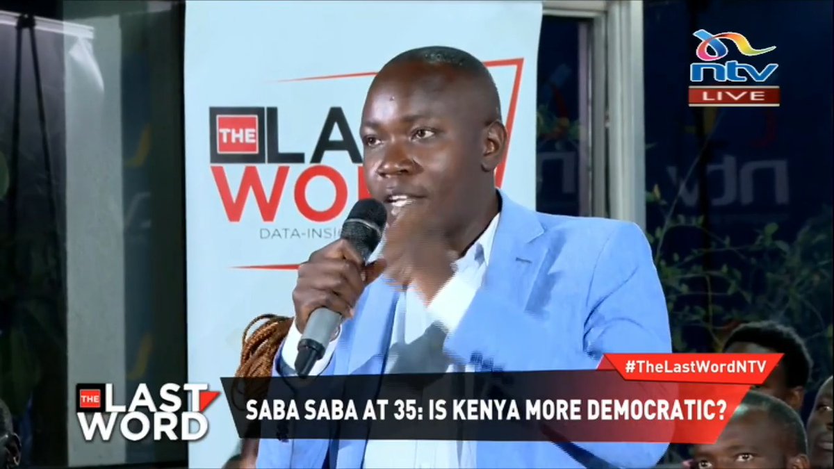 Evans Onyango: Esther Passaris, Silvanus Osoro and other non-performing MPs should be recalled. #TheLastWordNTV