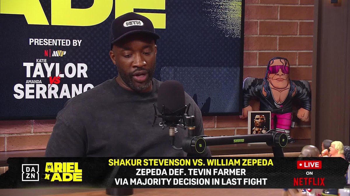 "Shakur NEEDS to make a STATEMENT." 🔜 What version of Shakur Stevenson will we see on Saturday? #ArielxAde | Live every Tuesday at 5PM ET on DAZN