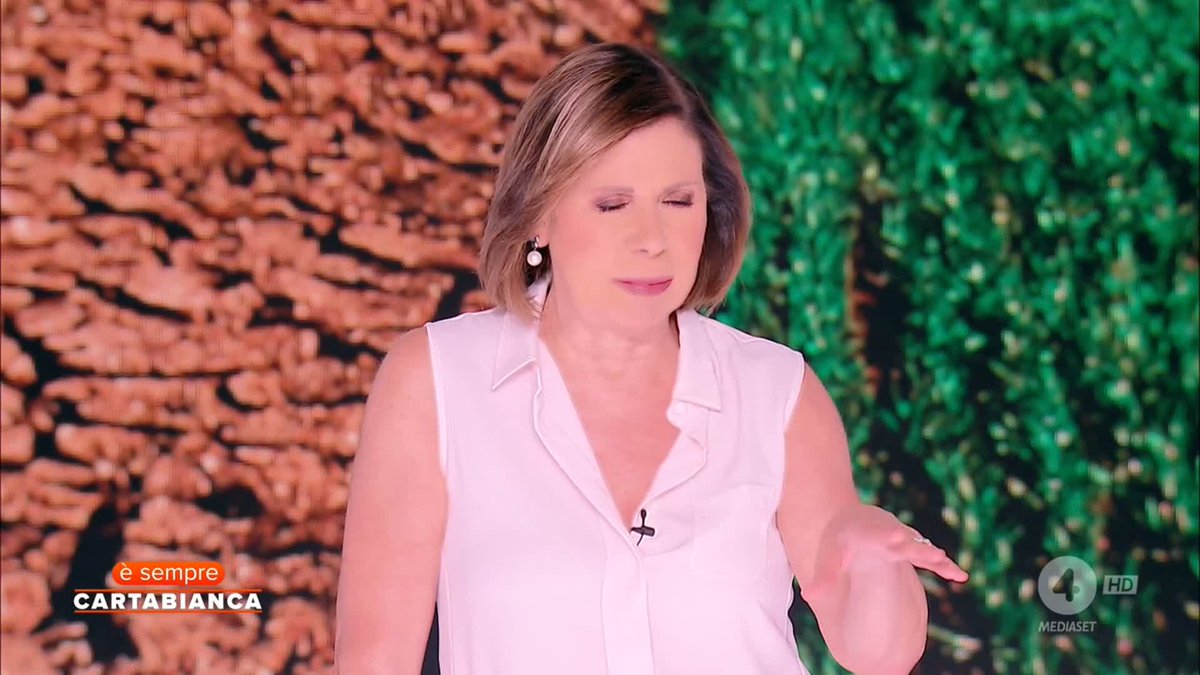 "Trump è un bullo anziano, è egoista e non gli interessa il futuro degli altri" Francesca Pascale è ospite a #ÈsempreCartabianca