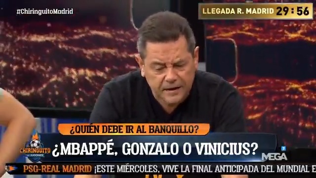 😡 "VINICIUS, ESPABILA". 😯 "GONZALO te ha comido la tostada". Tomás Roncero y su supuesta charla al brasileño en caso de ser suplente ante el PSG.