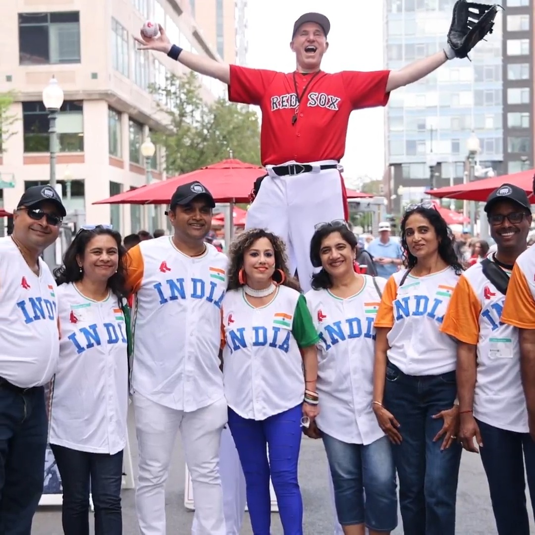 India Celebration Night is back at Fenway! 🇮🇳
