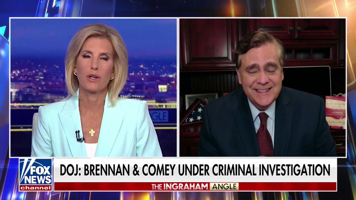“They knew that was not true… Carter Page wasn’t a Russian spy—he was a CIA asset. All of that somehow got buried.” Jonathan Turley on intel leaders burying the truth about the Steele dossier and pushing false narratives.
